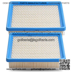 1015426 Air Filter Compatible With 1992-Up Club Car 4 Cycle Gas Golf Cart ATV Parts(Pack of 2)