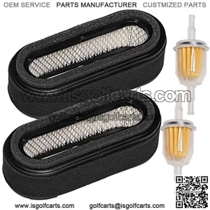GX345 Air Filter Pre Filter 25 050 22-S Fuel Filter Compatible with LX279 F725 F710 Front Kawasaki 11013-2205 11013-2114 11013-2115 11029-2001 11029-2017 Lawn Mower Air Cleaner
