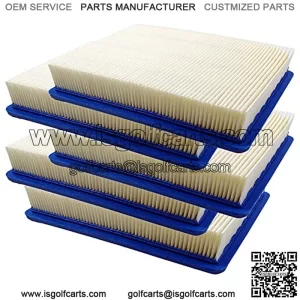 5 filtros de aire de repuesto para Club Car 1015426 DS carrito de golf de gas FE290 FE350 1992/Club Car 1015426 STENS 100-659 SUNBELT B1SB8331 Prime Line 7-08328