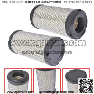 2 PACK AIR FILTER For CLUB CAR EZGO TXT WORKHORSE RXV PRECEDENT GAS GOLF CART