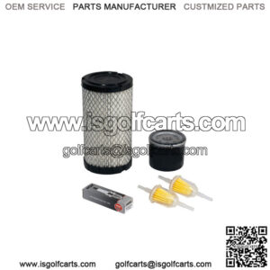 Tune Up Kit with Oil Filter for Club Car Precedent 4-Cycle Golf Cart