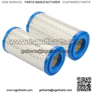 2PK Air Filter for Club Car 102558201 EZGO 28463G01 Golf Carts