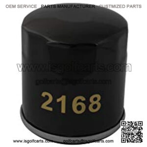 Club Car Oil Filter for 1992-2004 Golf Cart Club Car DS Gas Models with FE290 Kawasaki Motor 1016467 41016467