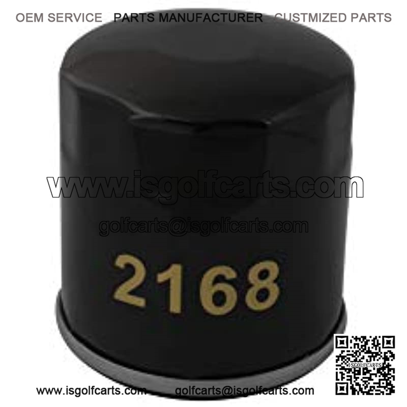 Club Car Oil Filter for 1992-2004 Golf Cart Club Car DS Gas Models with FE290 Kawasaki Motor 1016467 41016467