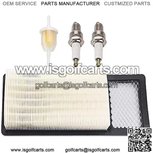 Tvent 72368G01 72144G01 Air Filter Replacement for EZGO Medalist TXT 295cc 350cc 1994-2005 4 Cycle 72368-G01 with 72084-G01 Fuel Filter Spark Plug
