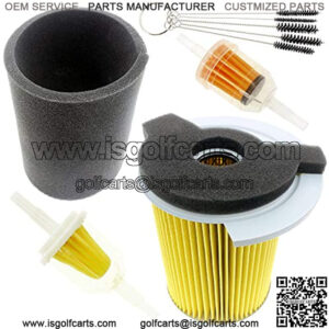 Air Filter with Pre Filter Compatible for Yamaha G1 2-Cycle 1978-1989 / G14 4-Cycle 1995-1996 Gas Golf Cart Club Car J10-14417-00 JF7-14450-01 2132 2120 FIL-0004 0007