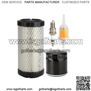 Golf Cart Tune Up Kit Fit EZGO RXV 08-up 4 Cycle, Air Oil Fuel Filter Spark Plug