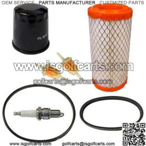 Club Car Precedent Deluxe Tune Up Kit for 4-cycle w/ Oil Filter