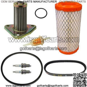 EZGO Golf Cart DELUXE Tune Up Kit (For 1996+, 295/350cc 4-cycle Gas w/ Oil Filter)