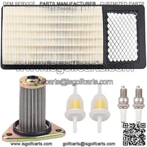 Breynet 72368G01 Air Filter 72144G01 Compatible With Ezgo 1996-2005 Txt Motor Bike Engine 1994-1995 Medalist 4-cycle 295cc 350cc Gas Vehicles Golf Cart Parts