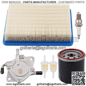 1015426 Air Filter 1016467 Oil Filter Fuel Pump Golf Cart Tune Up Kit for Club Car DS 1992-up Gas Carts with FE290 FE350 Engines