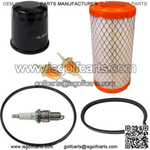 Deluxe Tune Up Kit with Oil Filter - 4 cycle for Club Car Precedent Golf Cart