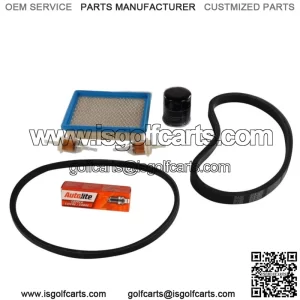 Tune Up Kit For 93, 95-96 Club Car DS Cart- Drive, Starter Belts, Filters, Plug