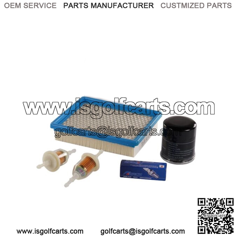 Tune Up Kit For 93, 95-96 Club Car DS Cart- Drive, Starter Belts, Filters, Plug - Image 2