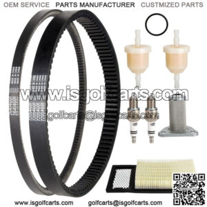 Golf Cart Tune Up W/ Drive & Starter Belts for EZGO TXT 94-05 295/350cc 4 Cycle