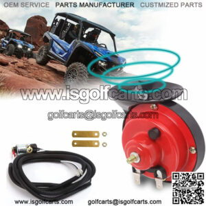 Golf Cart Horn Kit for 12 Volt EZGO, Club Car, Yamaha or UTV, ATV, Boat