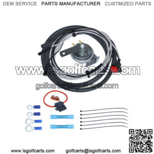 Universal 12v 12 Volt DC UTV Horn Kit For EZGO, Club Car, Yamaha Golf Cart
