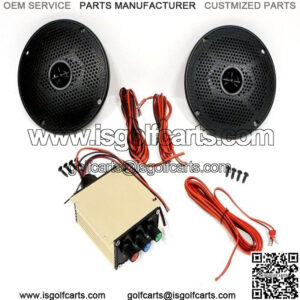 Golf Cart MP3/Bluetooth Player Speaker Kit