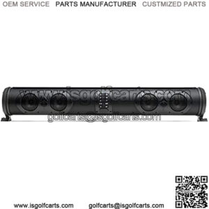 SEDS32 Double-Sided Amplified Powersports 11 Speaker Bluetooth Soundbar Waterproof Sandproof with LED Lighting 500 Watts of Peak Power