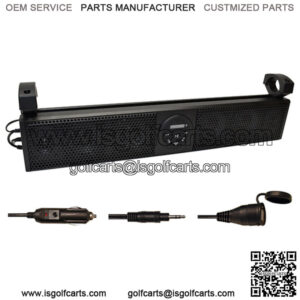 26" Boss Sound Bar With Bluetooth for Golf Cart