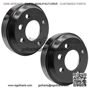 Golf Cart Brake Drum/Hub and Brake Shoes Spring Kit Fits Club Car DS 1981-1994 4263,1011137 101146302 101816301
