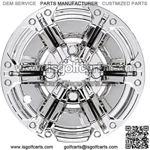 Wheel Cover, Set of 4, 10" Daytona Chrome