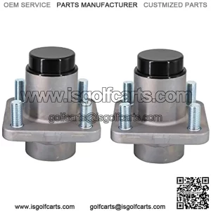 Kit de buje de rueda delantera de repuesto para carrito de golf Club Car DS 1982-2002 con sellos de rodamiento en el interior
