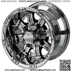 Revenge 10x7 Casino Mirror Golf Cart Wheel 3:4 Offset