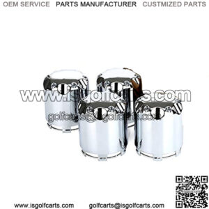 Golf Cart Wheel Alloy Center Covers 8,10,12 Inch Material Aluminum P110Fit for Club Car Yamaha,EZGO (4pcs)