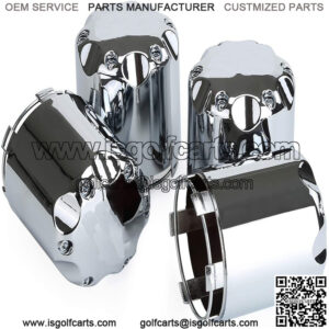 EZGO Club Car Yamaha Universal Golf Cart SS Wheel Alloy Center Hub Cap