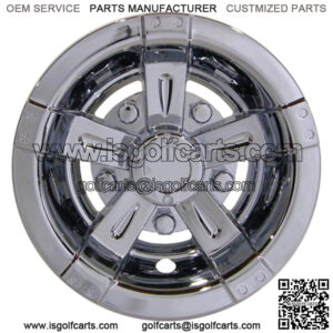 Wheel Cover, 8" Vegas Chrome - Set of 4