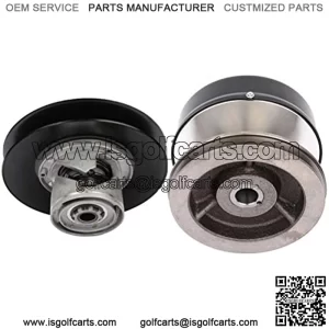 Driven Clutch and Drive Clutch Fit for EZGO Gas Golf Cart 2 Cycle 1976-1988