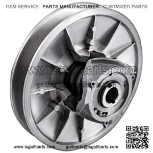 Golf Cart High Torque Driven Clutch for Club Car DS & Precedent 1997 to Up Club Car 4-Cycle Gas Golf Cart Model, Silver