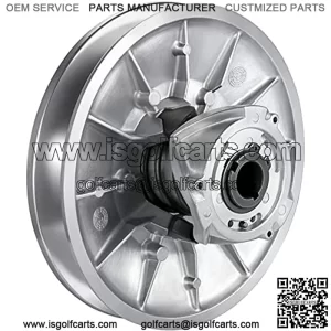 Golf Cart High Torque Driven Clutch Silver Cart Driven Clutch for Club Car DS & Precedent 1997 to Up Club Car 4-Cycle Gas Golf Cart Model