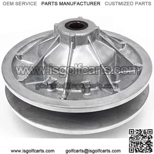 Rear Driven Clutch for EZGO Gas Golf Cart 4-Cycle 1991-2009 & 2-Cycle 1989-1994, Replace OEM# 25244G1; 25632G01/G02/G03; 26301G01/G02, 36 Degree