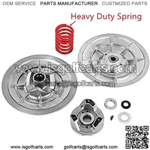 Golf Cart Driven Clutch Kit with Heavy Duty Spring for Yamaha G2-G22 1985-2007 Gas Models