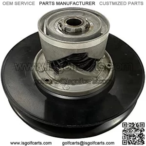 Golf Cart Driven Clutch Fit for EZGO 1976-1988 2-Cycle Gas Models, Rear Secondary Clutch, 14694-G1, 15499-G1, 23191-G1