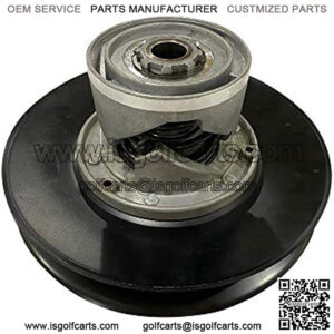 Golf Cart Driven Clutch Fit for EZGO 1976-1988 2-Cycle Gas Models, Rear Secondary Clutch, 14694-G1, 15499-G1, 23191-G1