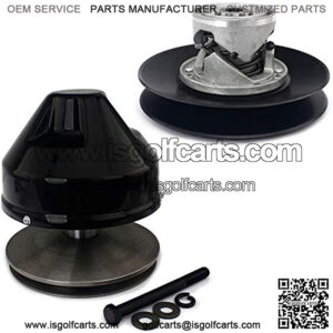 For EZGO Drive Clutch Kit 2-cycle Gas Golf Cart 1976-1988,Replace OEM:23191-G1,14694-G1,23192-G1