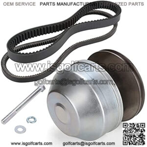 Starter Generator & Drive Belt Kit and Primary Drive Clutch for Yamaha G2, G8, G9, G14, G16, G22 Golf Cart