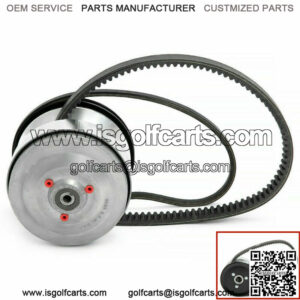 Drive Clutch + Belts Kit for Kawasaki FE 290 350 for Club Car DS Gas Golf Cart