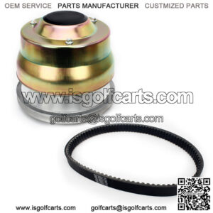 Drive Clutch + Belt Set for Yamaha G2A-G22A 4 Cycle Gas Golf Cart JN6-G6201-03