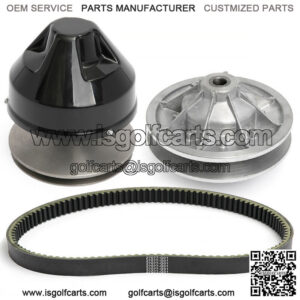 Drive Clutch + Driven Clutch + Belt Golf Cart for EZGO 4 Cycle Gas 91-22 2 Cycle