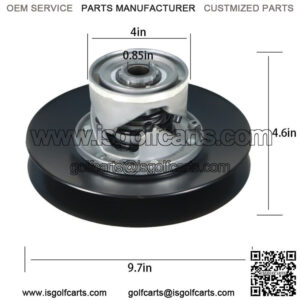 Gas Golf Cart Driven Clutch Fit For EZGO 2-cycle Primary Driven Clutch 1976-1988