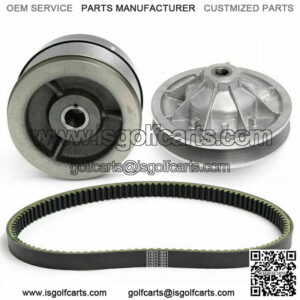 Drive Clutch + Driven Clutch + Drive Belt for EZGO 2 cycle 4 cycle Gas Golf Cart