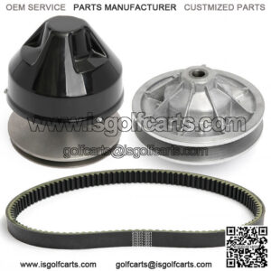 Drive & Driven Clutch & Belt for EZGO 4 Cycle Gas  1991-2022 2 Cycle Golf Cart