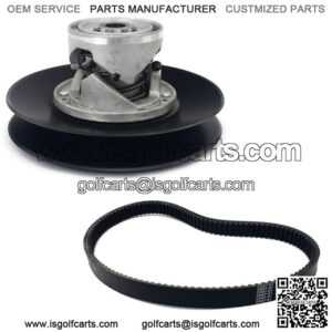 Driven Clutch + Belt for EZGO Golf Cart 2 Cycle Gas 1976-1988 14694-G1 23557-G1
