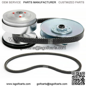 Drive Clutch + Driven Clutch + Belts Kit for Club Car DS Precedent Gas Golf Cart