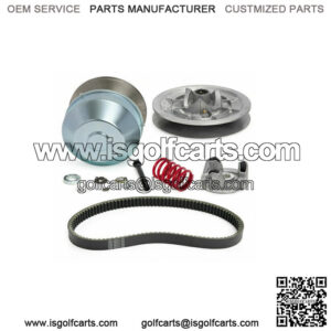 Drive Clutch + Driven Clutch + Belt for Yamaha Golf Cart G2 G8 G9 G20 G21 G22A
