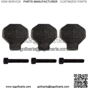 EZGO Secondary Clutch Ramp Shoe Kit - Set of 3 (Fits EZ-GO Gas 1989+)